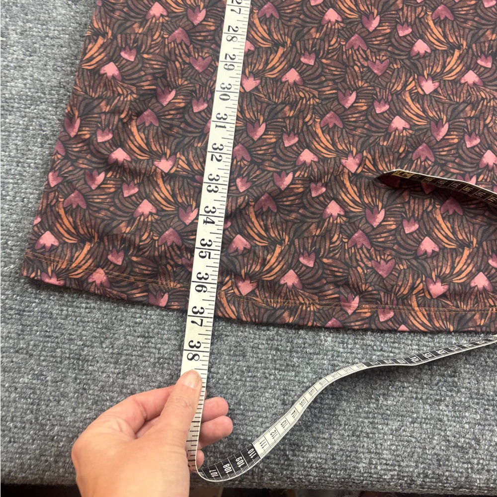 PATAGONIA Women’s Magnolia Spring Dress Block Party: Fertile Brown size: Small - Picture 5 of 10